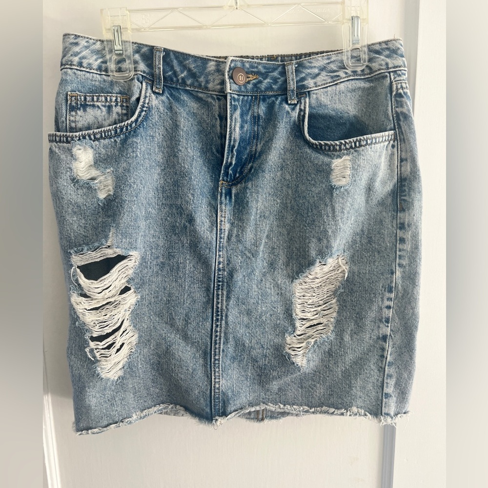 Cotton On The Ripped Pencil Skirt